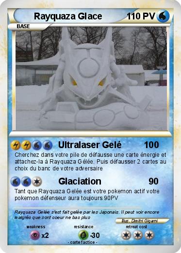 Pokemon Rayquaza Glace