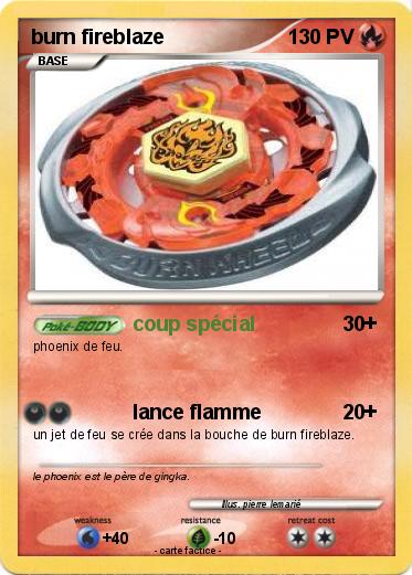Pokemon burn fireblaze