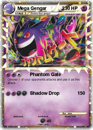 Pokemon Mega Gengar            2