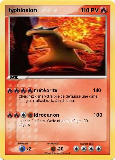 Pokemon typhlosion