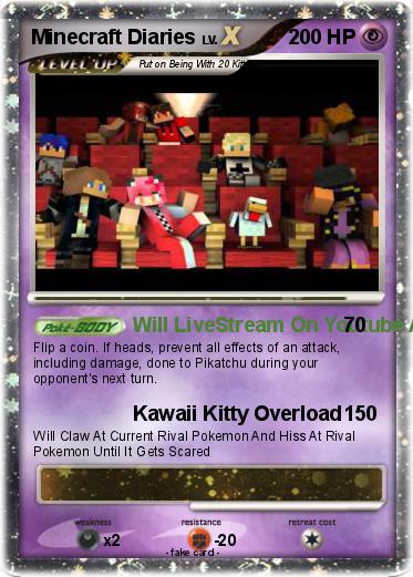 Pokemon Minecraft Diaries