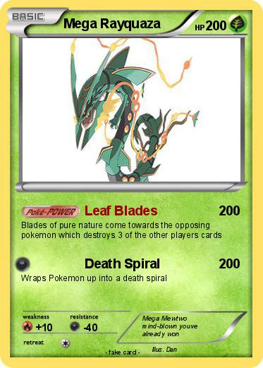 Pokemon Mega Rayquaza