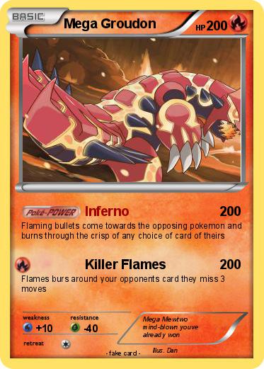 Pokemon Mega Groudon