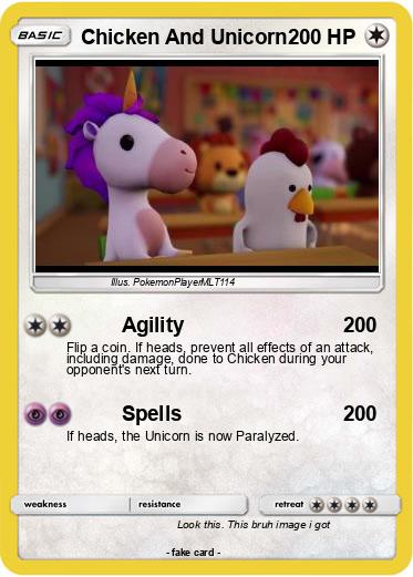 Pokemon Chicken And Unicorn