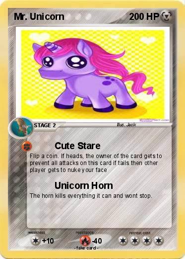 Pokemon Mr. Unicorn