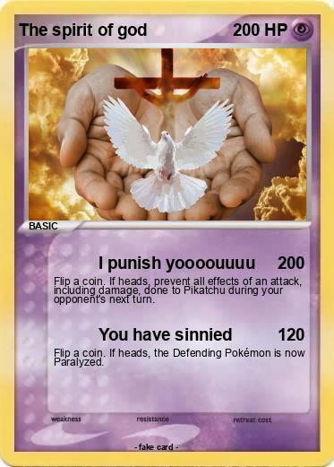 Pokemon The spirit of god