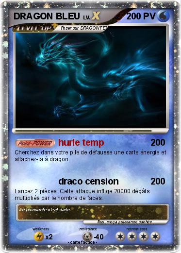 Pokemon DRAGON BLEU
