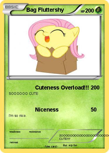 Pokemon Bag Fluttershy