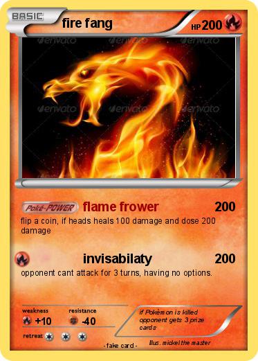 Pokemon fire fang