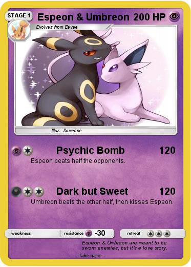 Pokemon Espeon & Umbreon