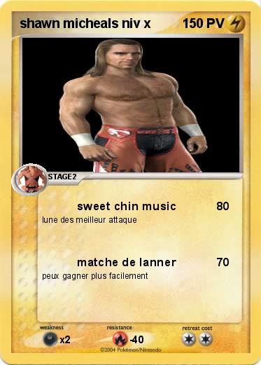 Pokemon shawn micheals niv x