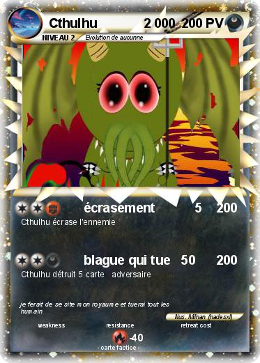Pokemon Cthulhu             2 000