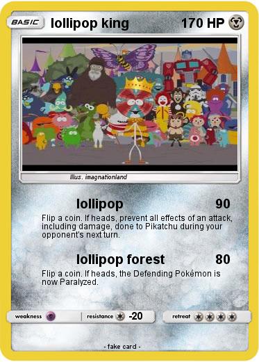 Pokemon lollipop king