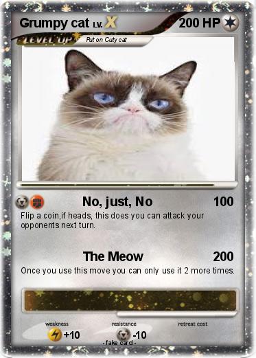 Pokemon Grumpy cat