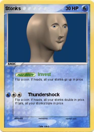 Pokemon Stonks