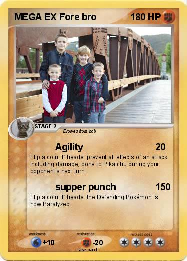 Pokemon MEGA EX Fore bro