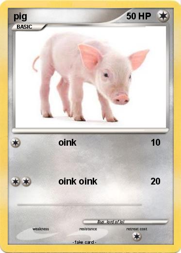 Pokemon pig