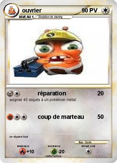 Pokemon ouvrier