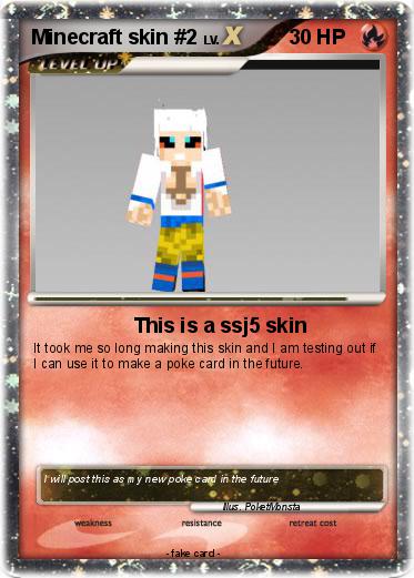 Pokemon Minecraft skin #2