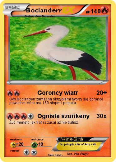 Pokemon Bocianderr