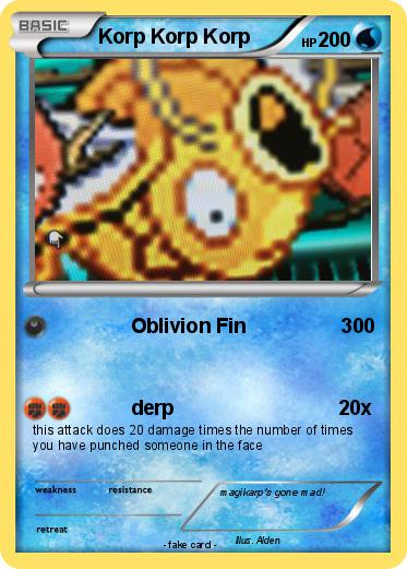 Pokemon Korp Korp Korp