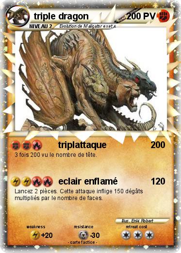 Pokemon triple dragon