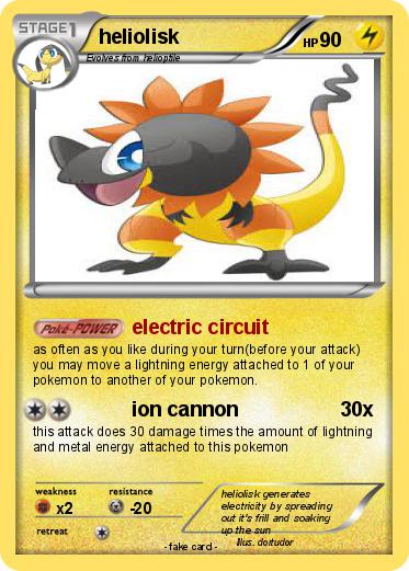 Pokemon heliolisk