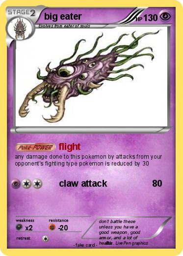Pokemon big eater