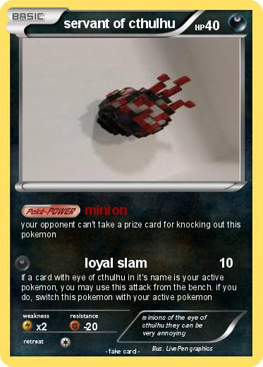 Pokemon servant of cthulhu