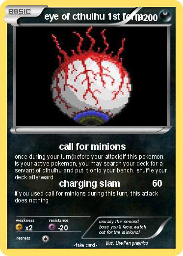 Pokemon eye of cthulhu 1st form