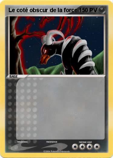 Pokemon Le coté obscur de la force