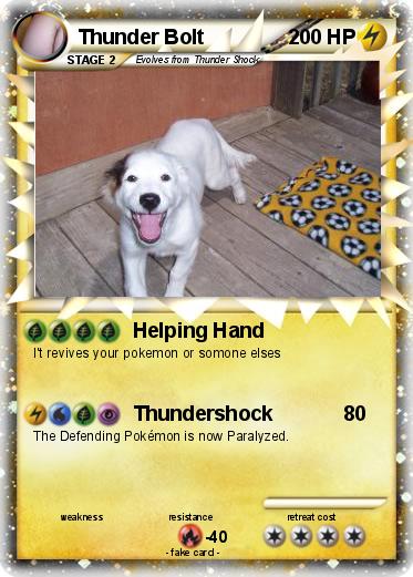 Pokemon Thunder Bolt