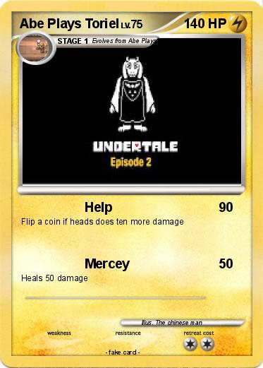 Pokemon Abe Plays Toriel