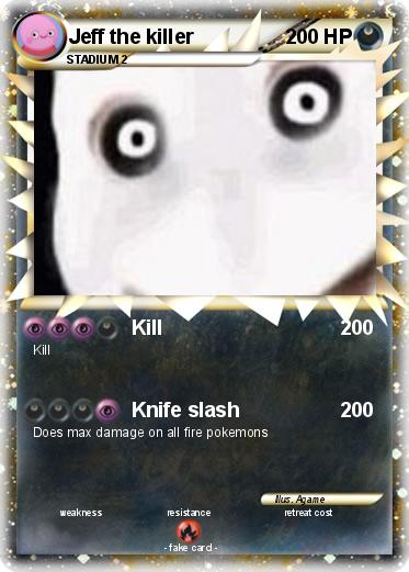 Pokemon Jeff the killer