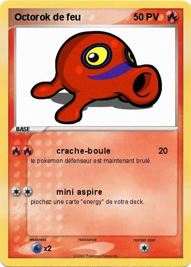Pokemon Octorok de feu