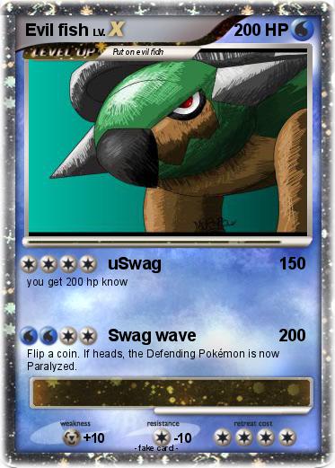 Pokemon Evil fish
