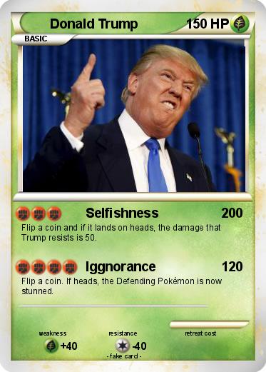 Pokemon Donald Trump