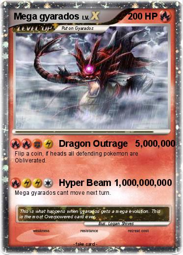 Pokemon Mega gyarados