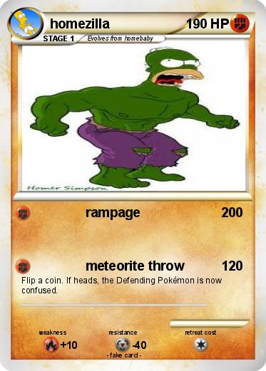 Pokemon homezilla