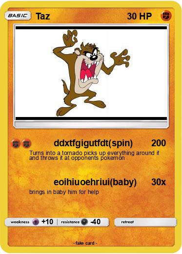 Pokemon Taz