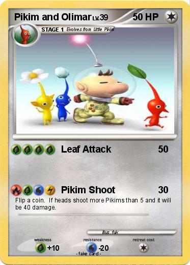 Pokemon Pikim and Olimar