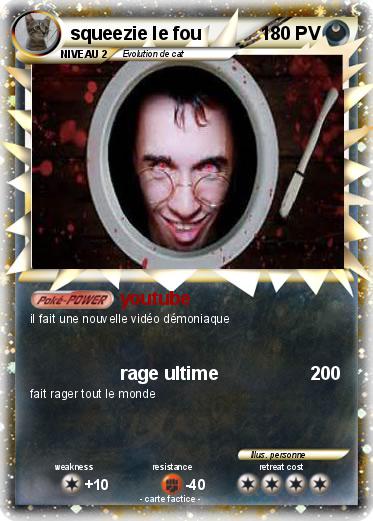 Pokemon squeezie le fou