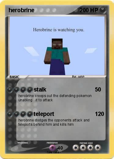 Pokemon herobrine