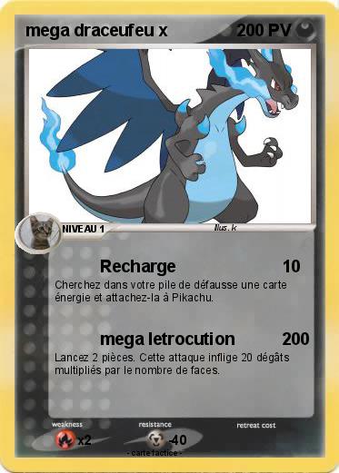 Pokemon mega draceufeu x