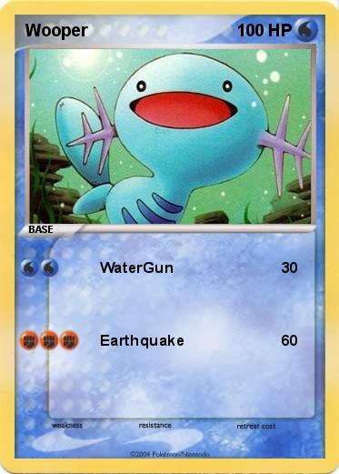 Pokemon Wooper