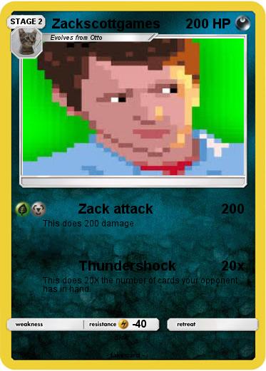 Pokemon Zackscottgames