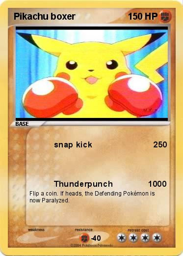 Pokemon Pikachu boxer