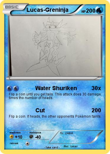 Pokemon Lucas-Greninja