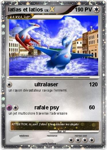 Pokemon latias et latios