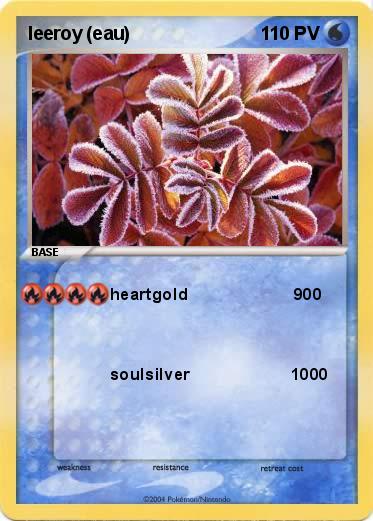 Pokemon leeroy (eau)
